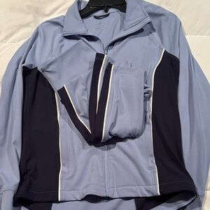 Lou & Grey Gray and jacket and 7/8 leggings